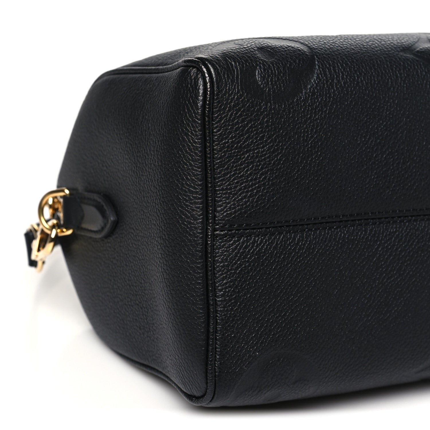 Louis Vuitton Empreinte Monogram Giant Speedy Bandouliere 25 Black 8 of 9