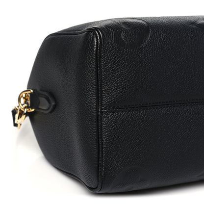 Louis Vuitton Empreinte Monogram Giant Speedy Bandouliere 25 Black 8 of 9
