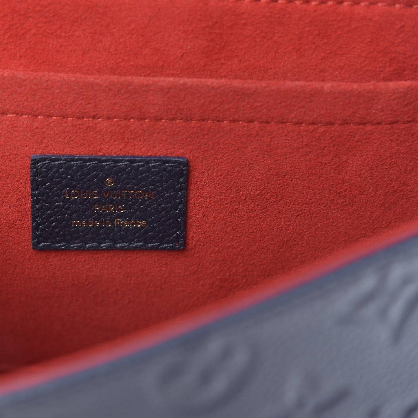 Empreinte Saint Sulpice PM Marine Rouge