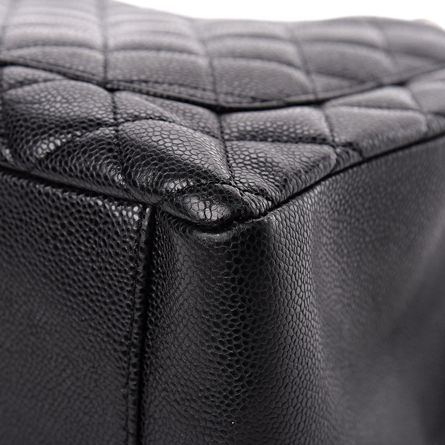 Chanel Caviar Quilted Grand Shopping Tote GST Black 14 of 14