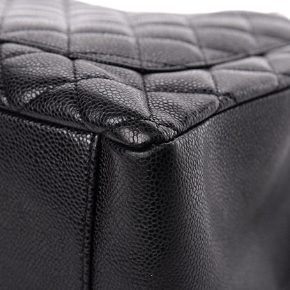 Chanel Caviar Quilted Grand Shopping Tote GST Black 14 of 14