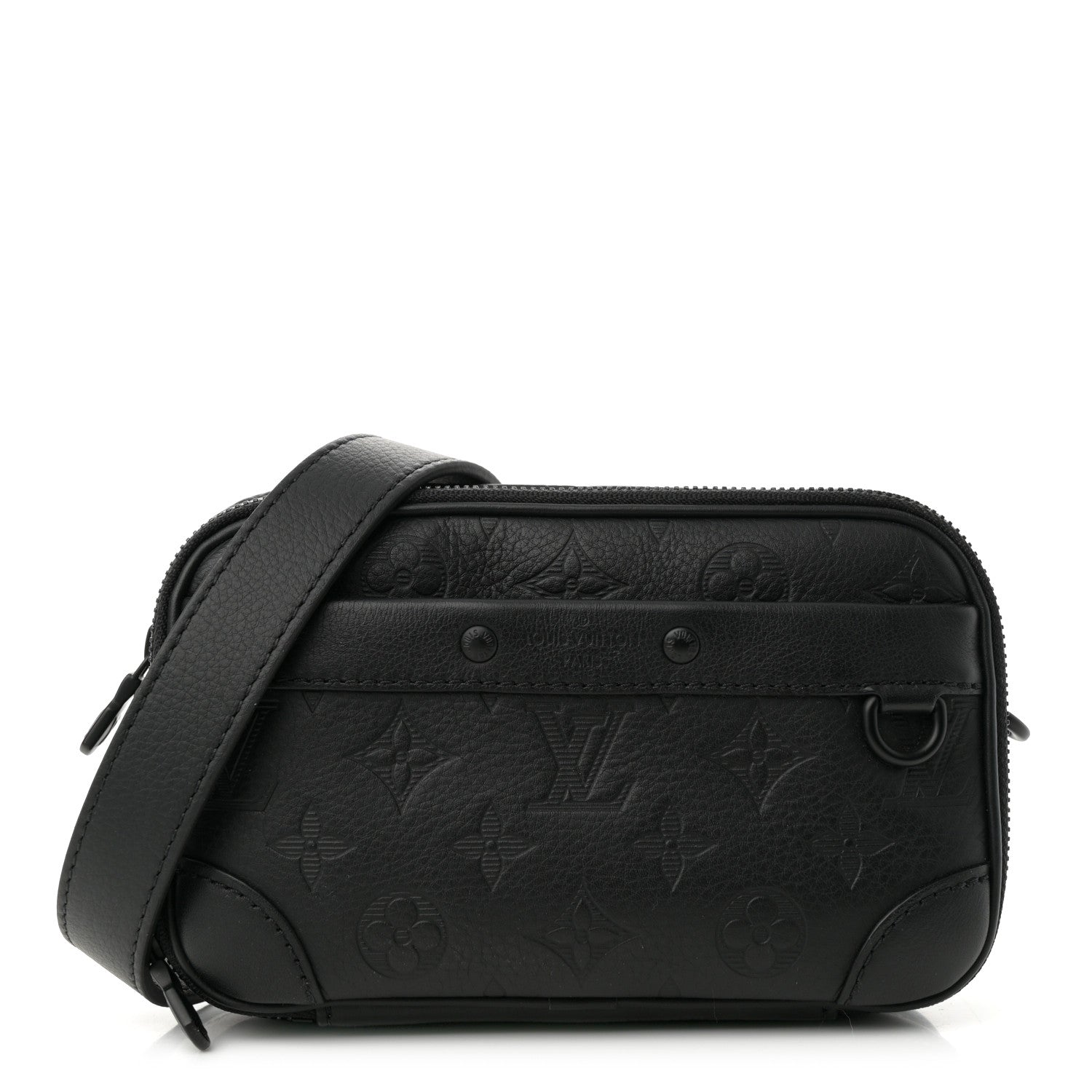 Louis Vuitton Monogram Shadow Alpha Wearable Wallet 1 of 12