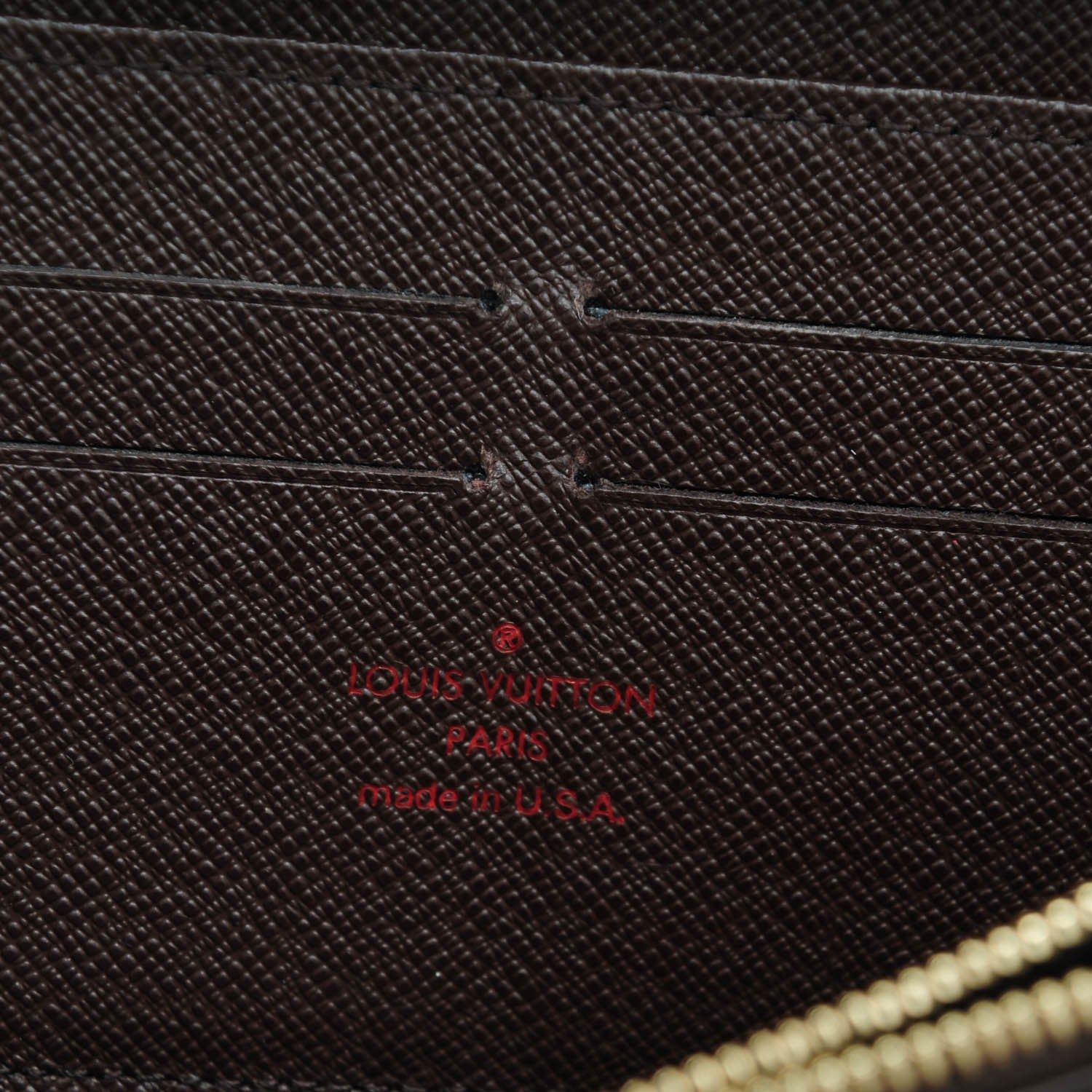 Louis Vuitton Damier Ebene Zippy Wallet 6 of 7