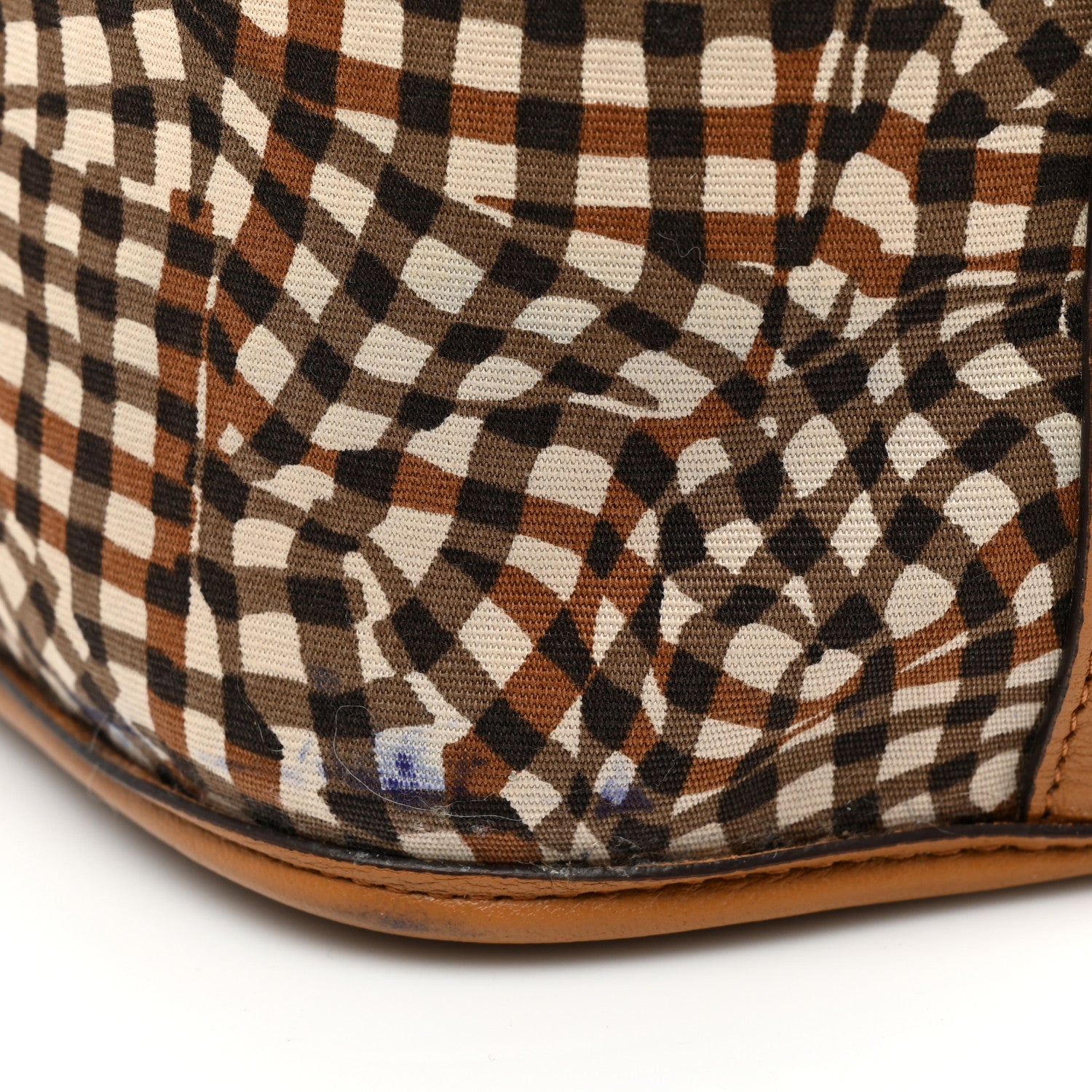 MCM Visetos Medium Liz Reversible Shopper Tote Cognac 20 of 23