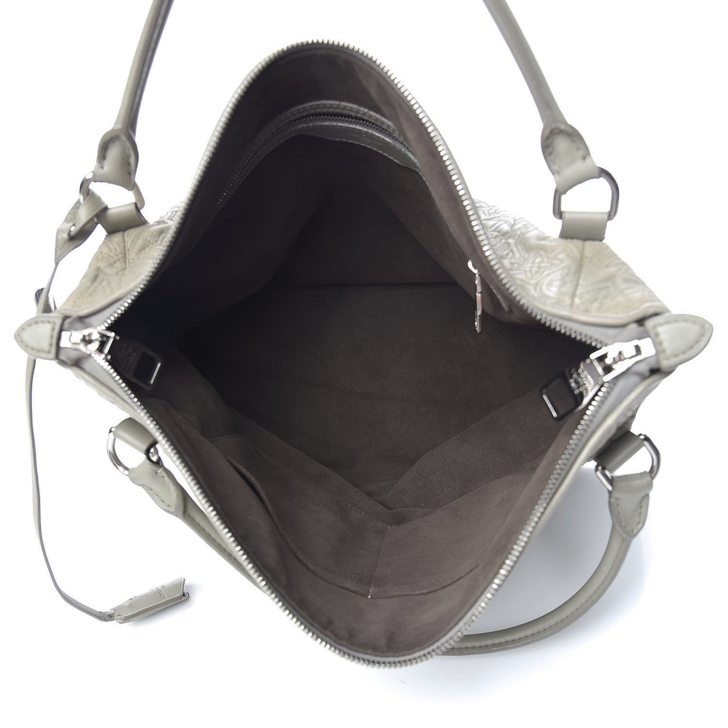 Monogram Lambskin Antheia Ixia MM Grey
