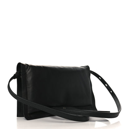 Salvatore Ferragamo Calfskin Mini Viva Bow Shoulder Bag Black 2 of 9