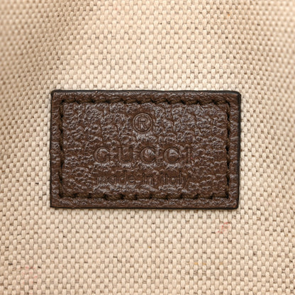 Gucci GG Supreme Monogram Web Medium Neo Vintage Flap Messenger Bag Beige New Acero 6 of 14
