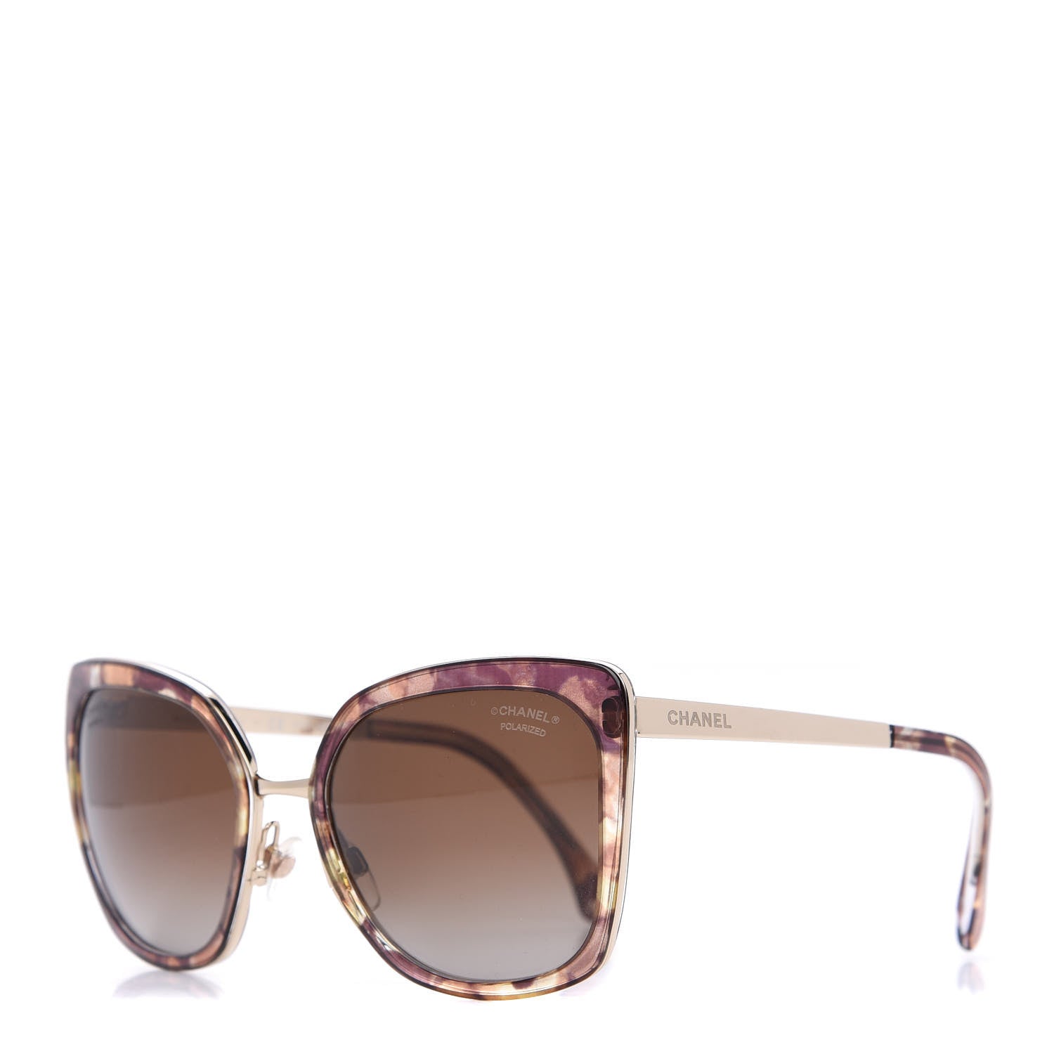 Chanel Square Fall Polarized Sunglasses 4209 Multicolor Brown 1 of 10