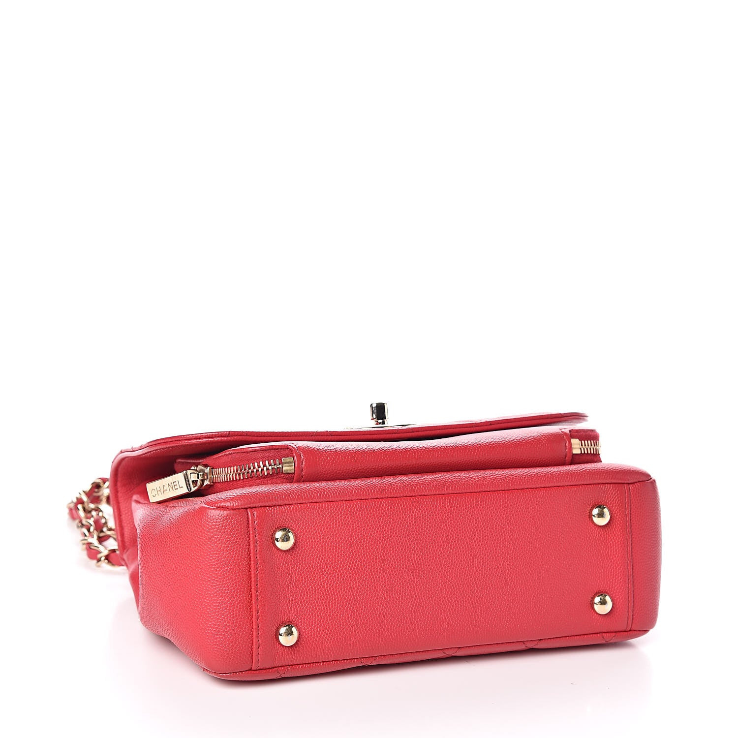 Chanel Caviar Quilted Medium Business Affinity Flap Red 4 of 11