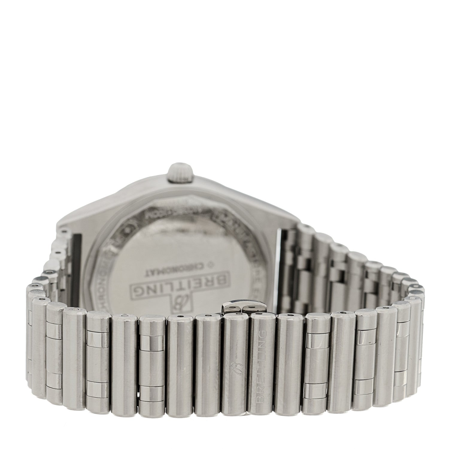 Breitling Stainless Steel Diamond Mother of Pearl 36mm Chronomat Automatic Watch A10380 3 of 5