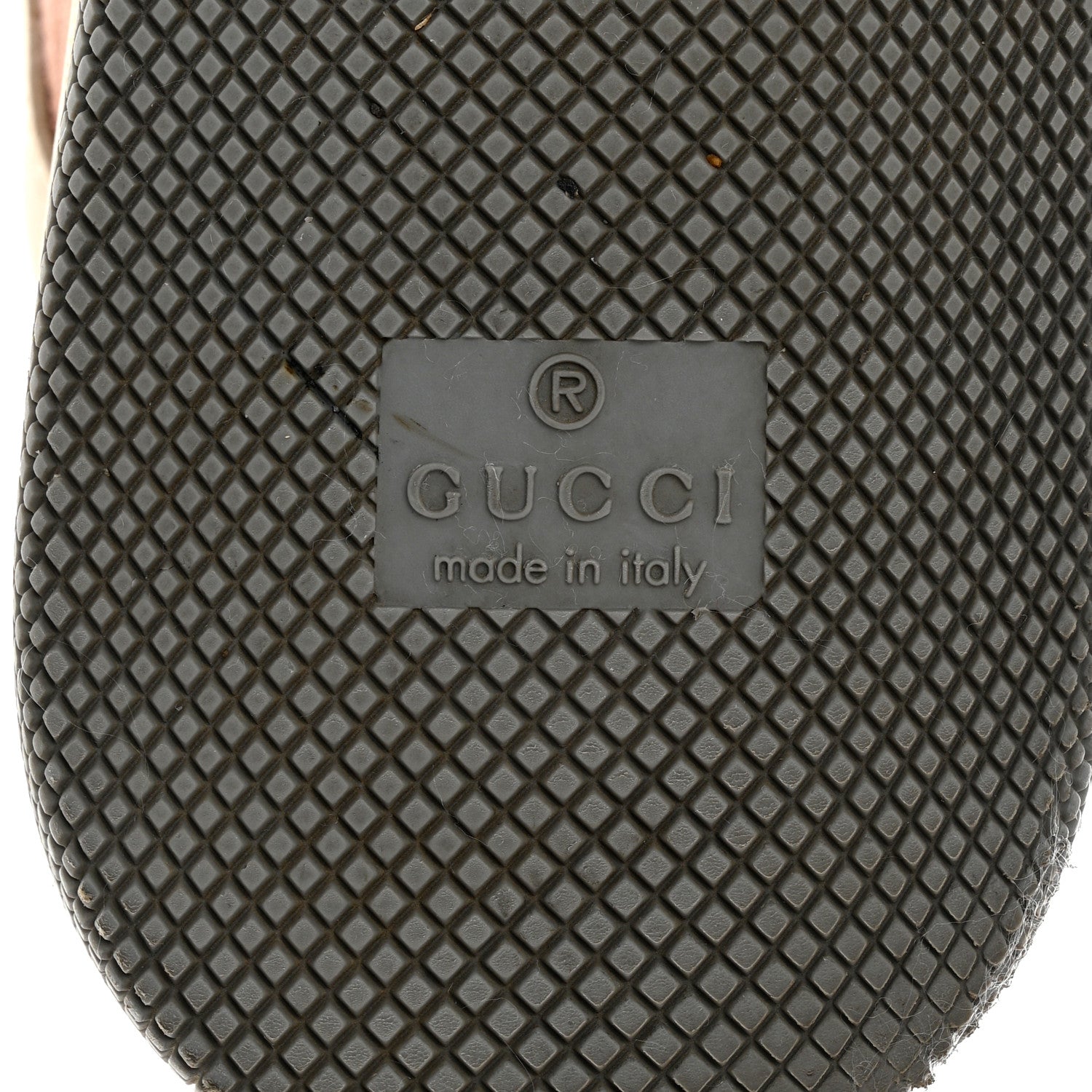 Gucci Moire Fabric Nubuck Web Womens Screener Sneakers 35 Cinnamon Dusty Milk New Lavender 7 of 9