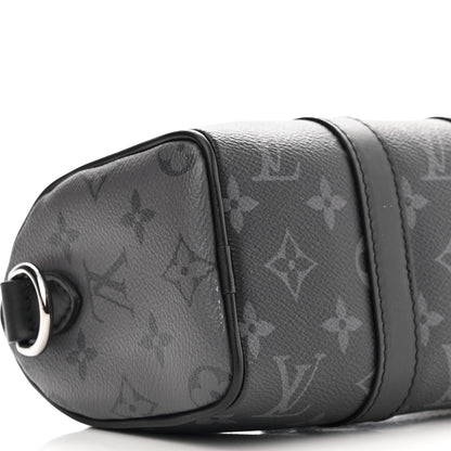 Louis Vuitton Reverse Monogram Eclipse Keepall XS Black 8 of 10