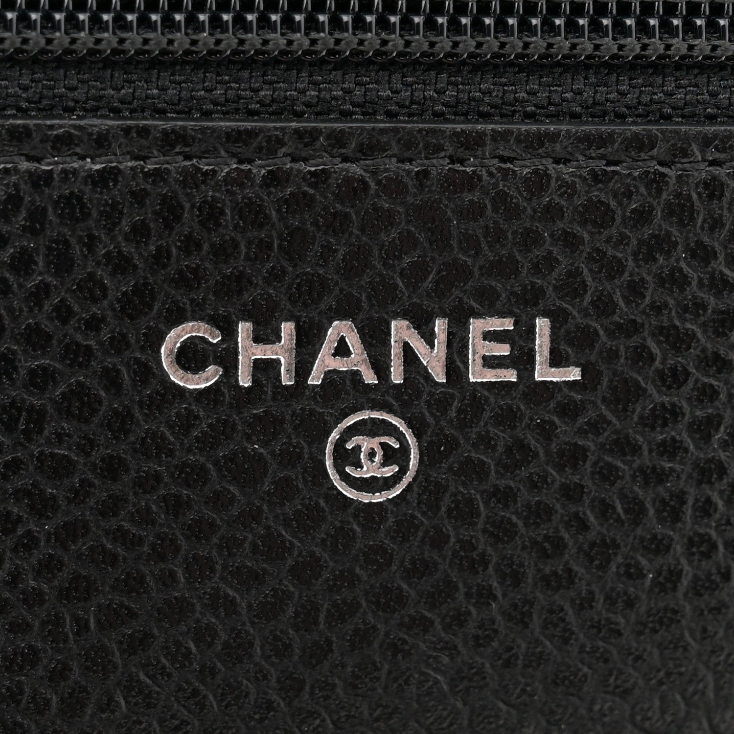 Chanel Caviar Quilted Wallet on Chain WOC Black 6 of 11