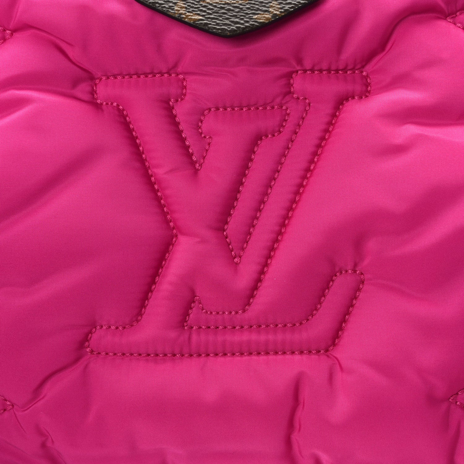 Louis Vuitton Econyl Monogram Pillow Maxi Multi Pochette Accessories Black Fuchsia 8 of 10
