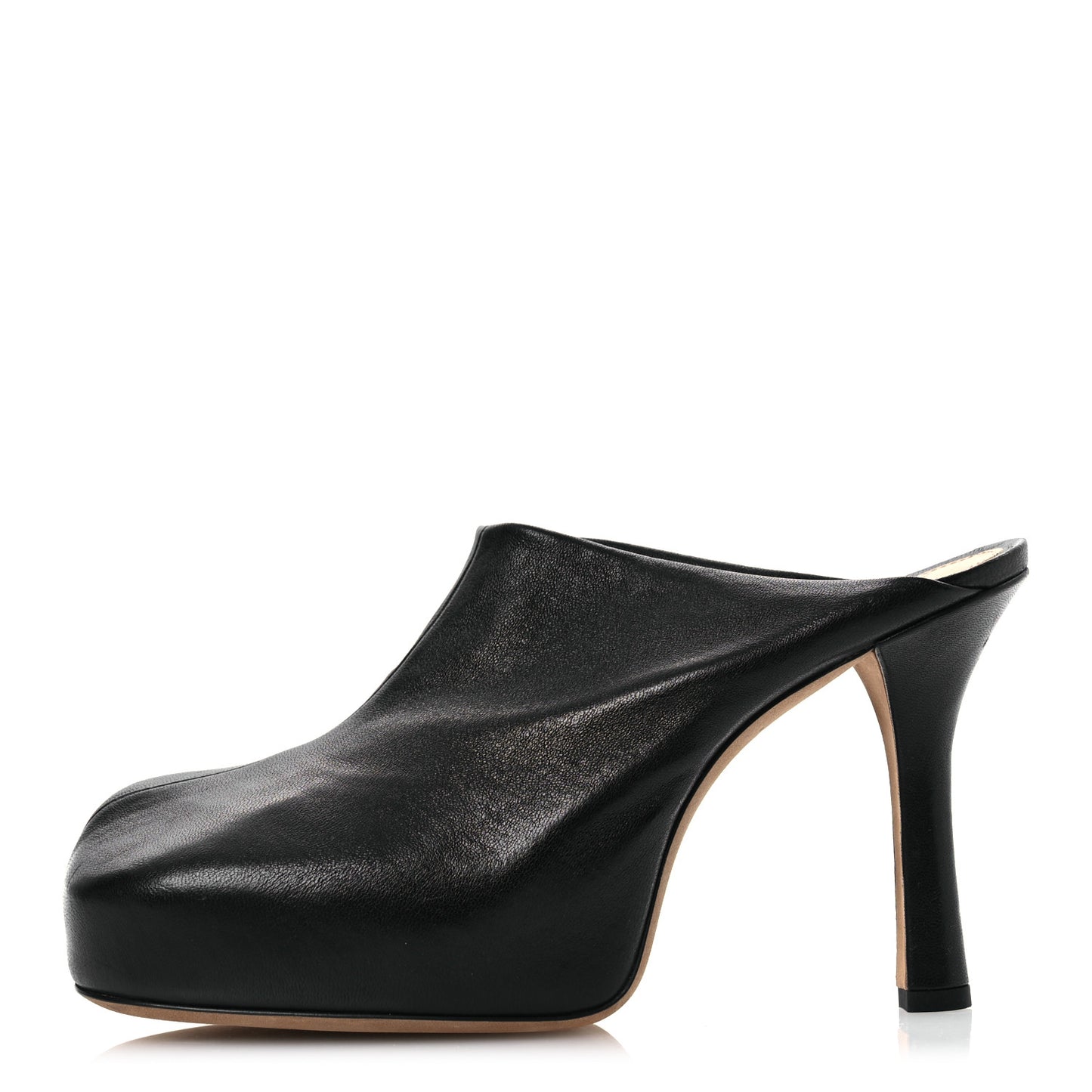 Stretch Nappa The Bold Mules 39 Black