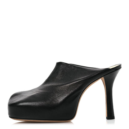Bottega Veneta Stretch Nappa The Bold Mules 39 Black 1 of 12