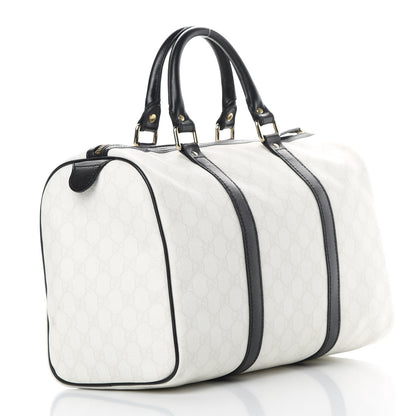 Gucci GG Plus Monogram Medium Joy Boston White Black 3 of 13