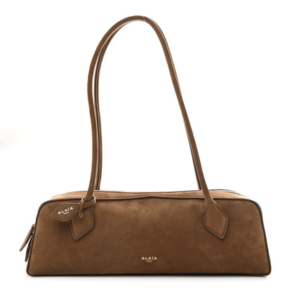 Alaia Nubuck Medium Le Teckel Bag Terre D'Ombre 1 of 10
