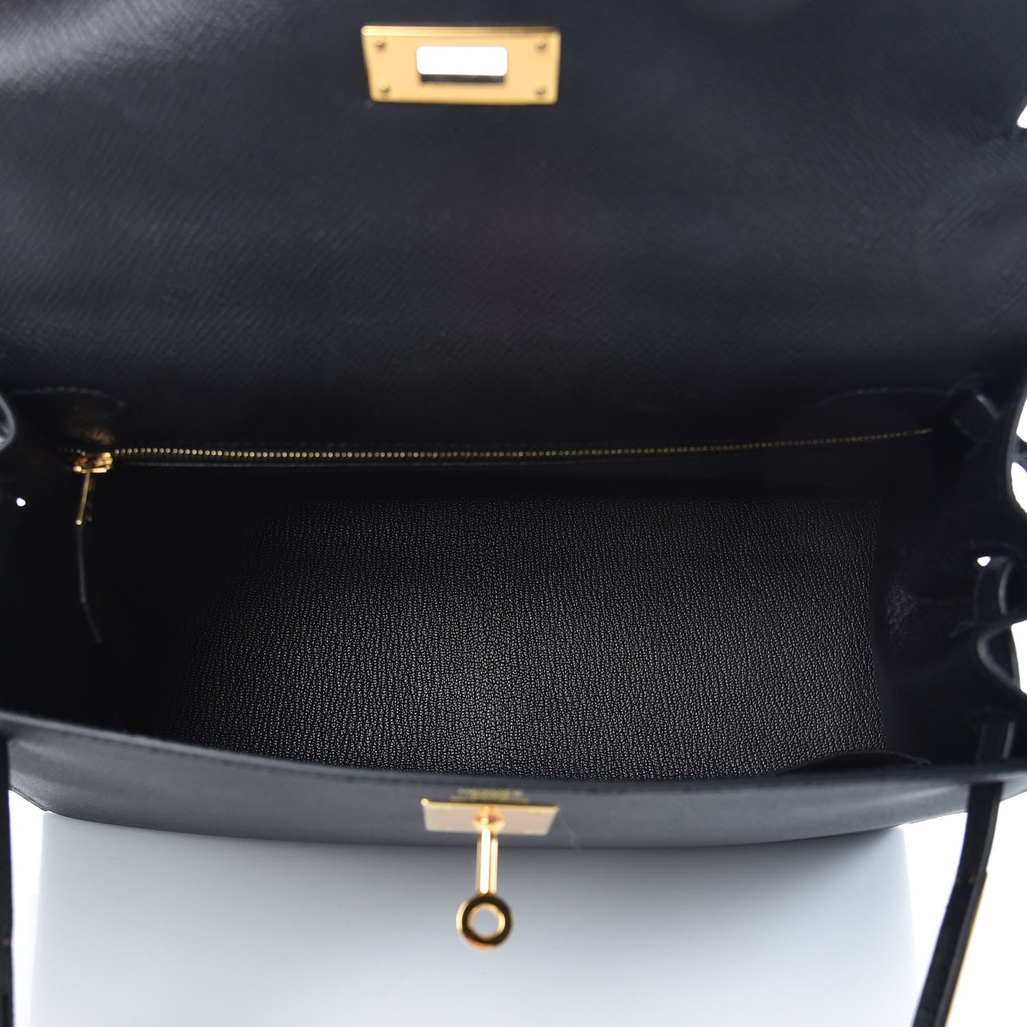 Hermes Epsom Kelly Sellier 28 Black 6 of 38