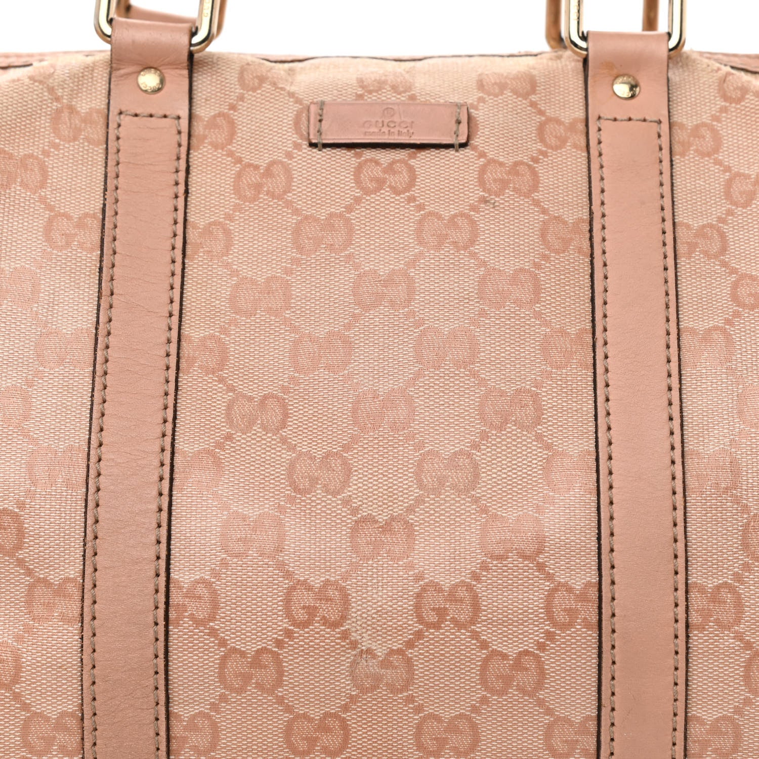 Gucci Crystal Monogram Joy Medium Boston Pink 8 of 12