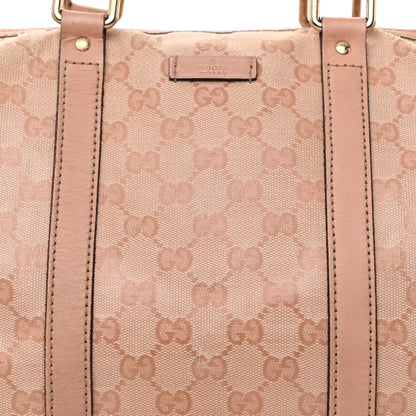 Gucci Crystal Monogram Joy Medium Boston Pink 8 of 12