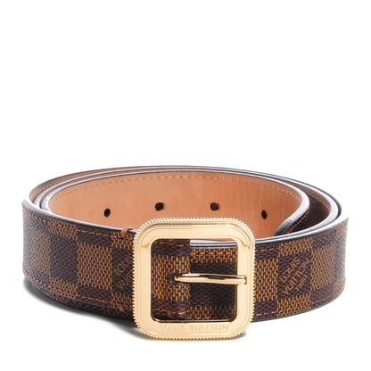 Louis Vuitton Damier Ebene Tresor Belt 95 38 1 of 6