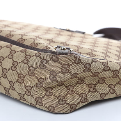Gucci Monogram Large Abbey Tote Dark Brown 10 of 14
