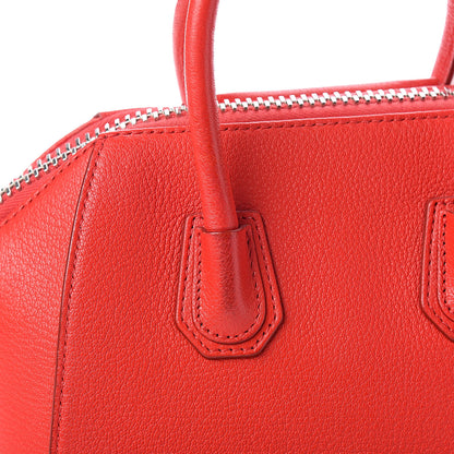 Givenchy Sugar Goatskin Mini Antigona Medium Red 11 of 12