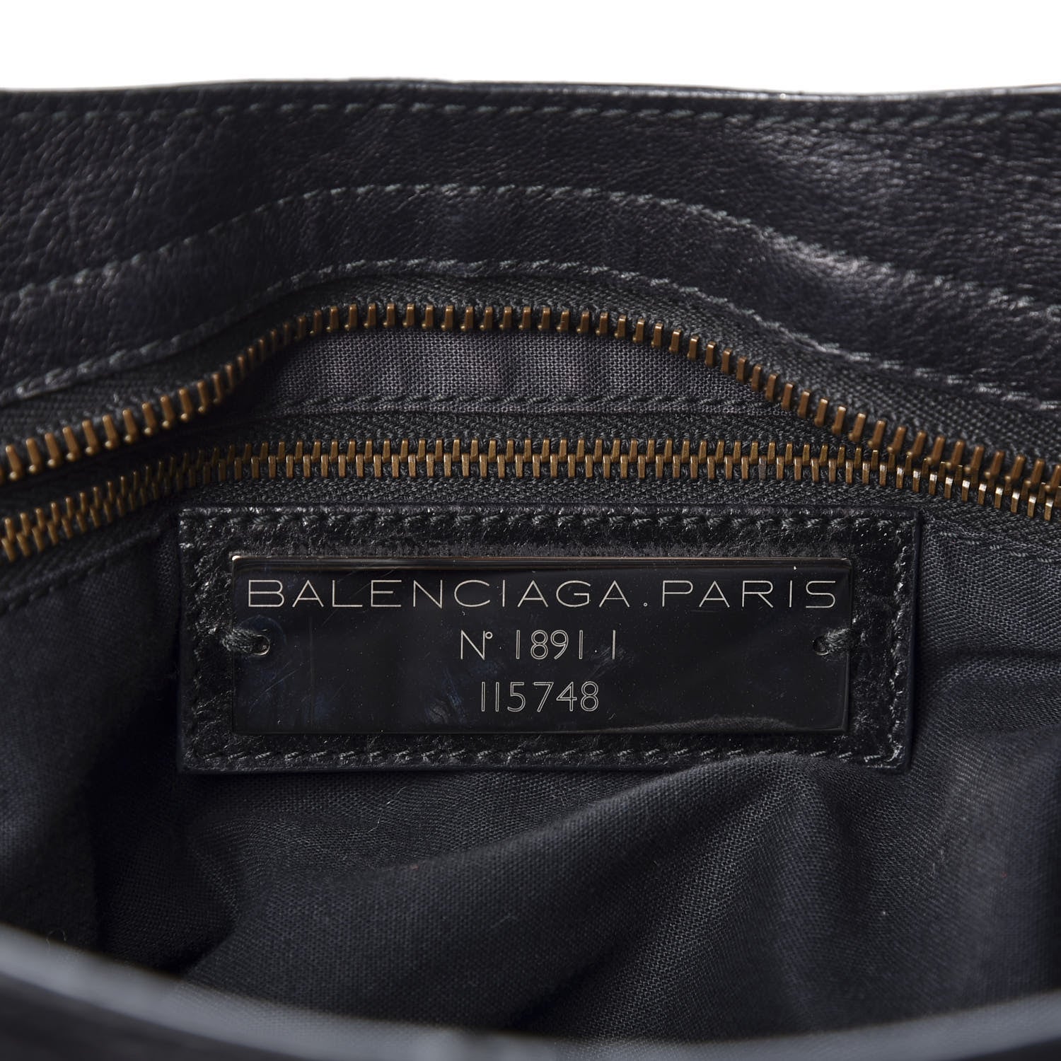 Balenciaga Agneau Classic Hardware City Black 7 of 8