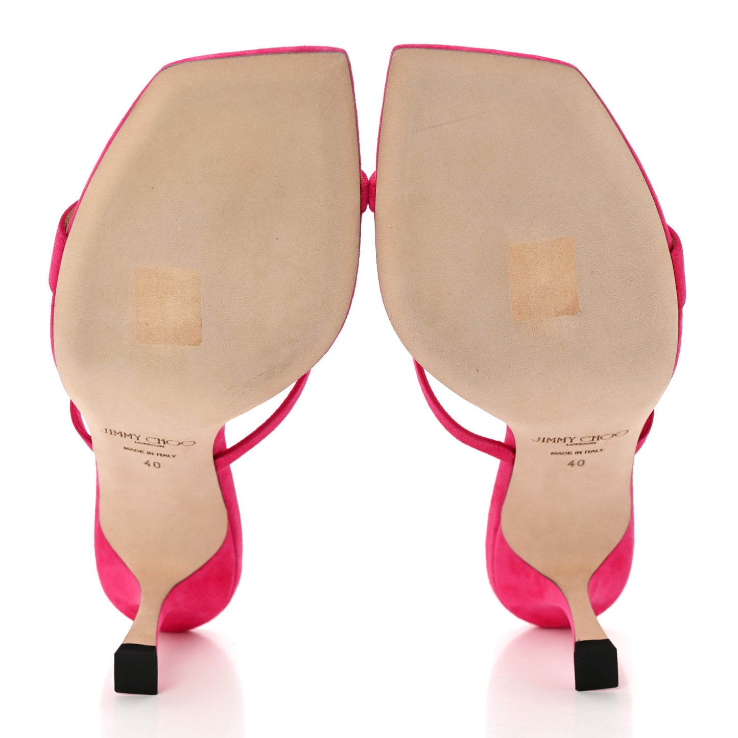 Suede Maelie 70 Mule Pumps 40 Light Fuchsia