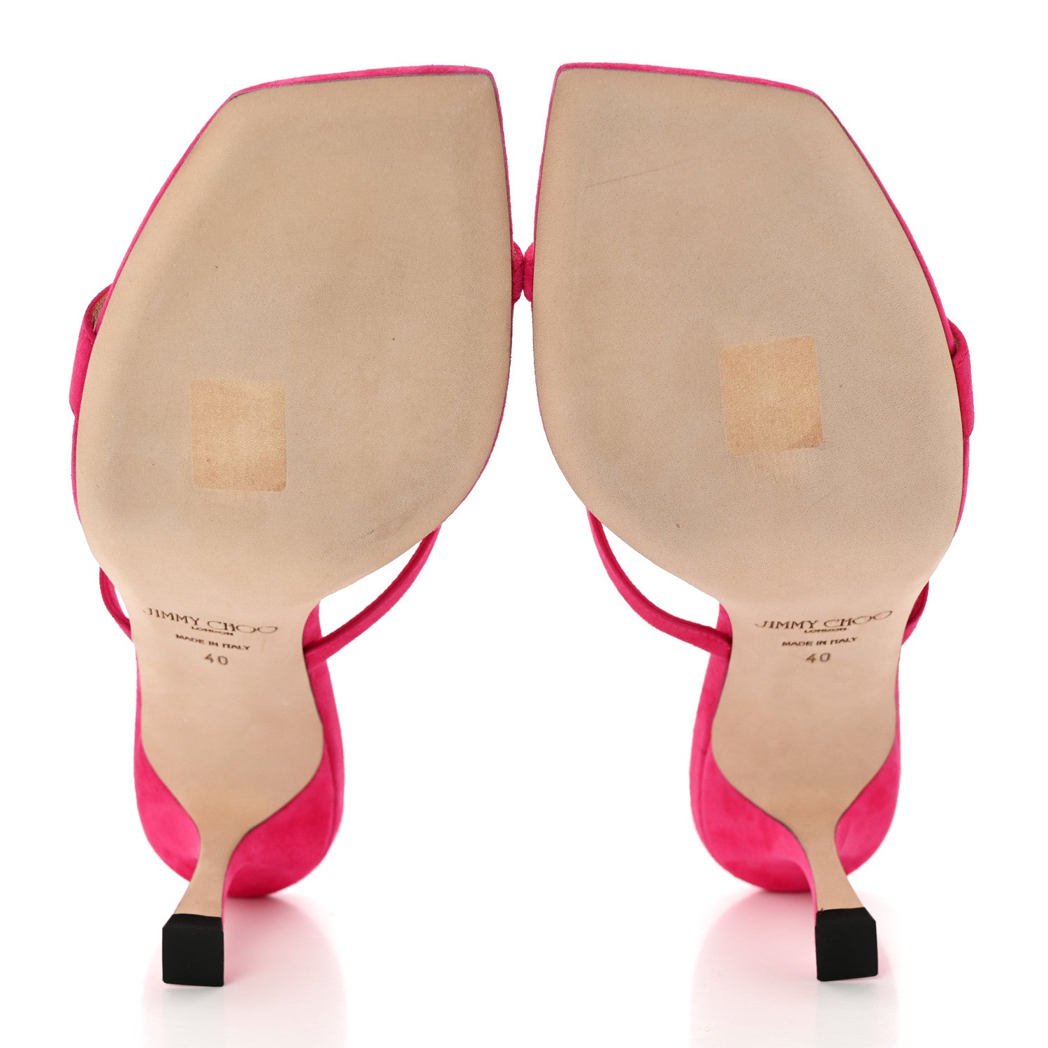 Jimmy Choo Suede Maelie 70 Mule Pumps 40 Light Fuchsia 5 of 13