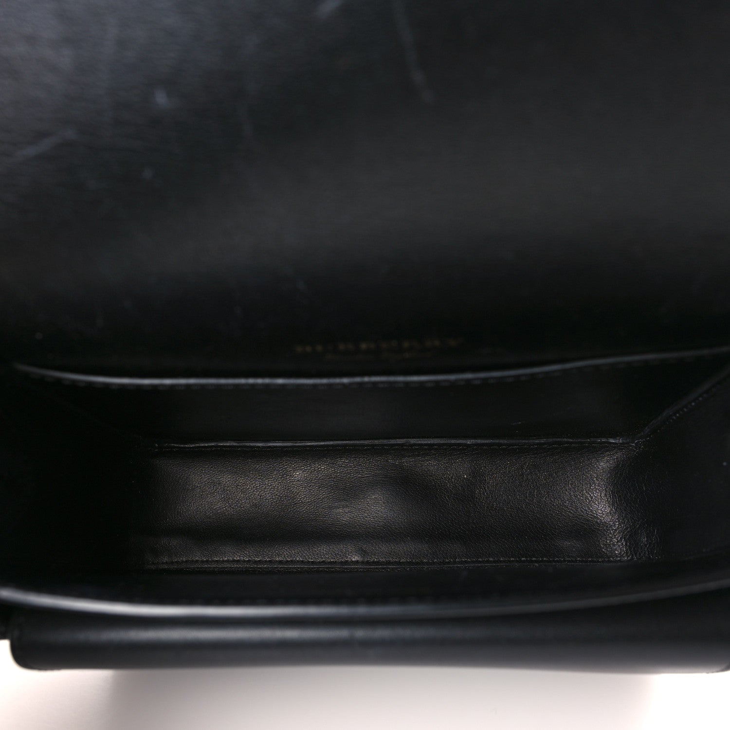 Burberry Smooth Calfskin Square Satchel Black 8 of 10