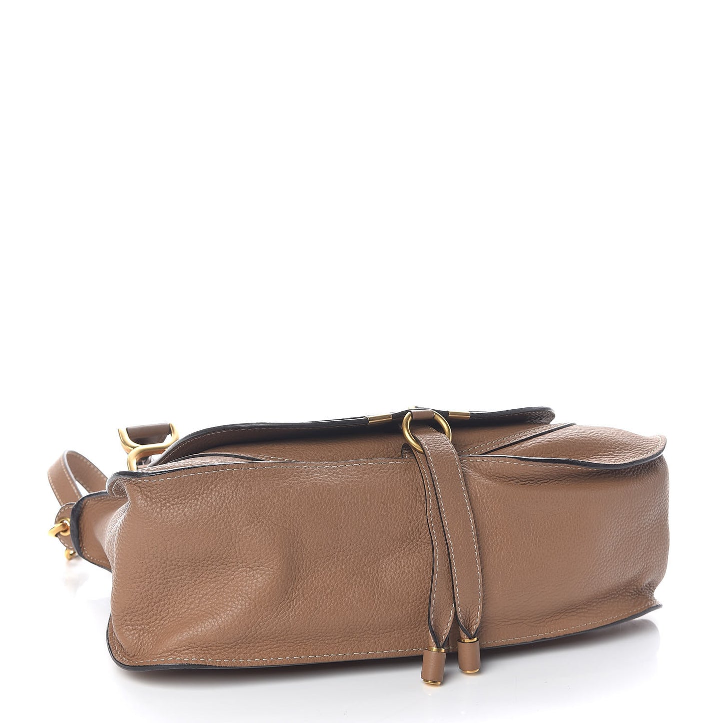 Calfskin Medium Marcie Satchel Nut