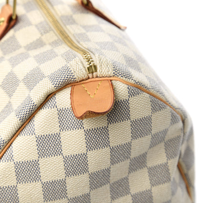 Louis Vuitton Damier Azur Speedy 35 8 of 10
