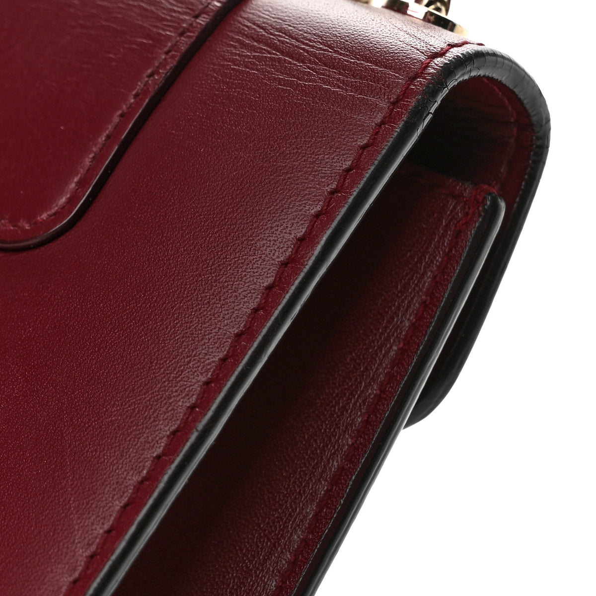 Calfskin Serpenti Forever Shoulder Bag Bordeaux