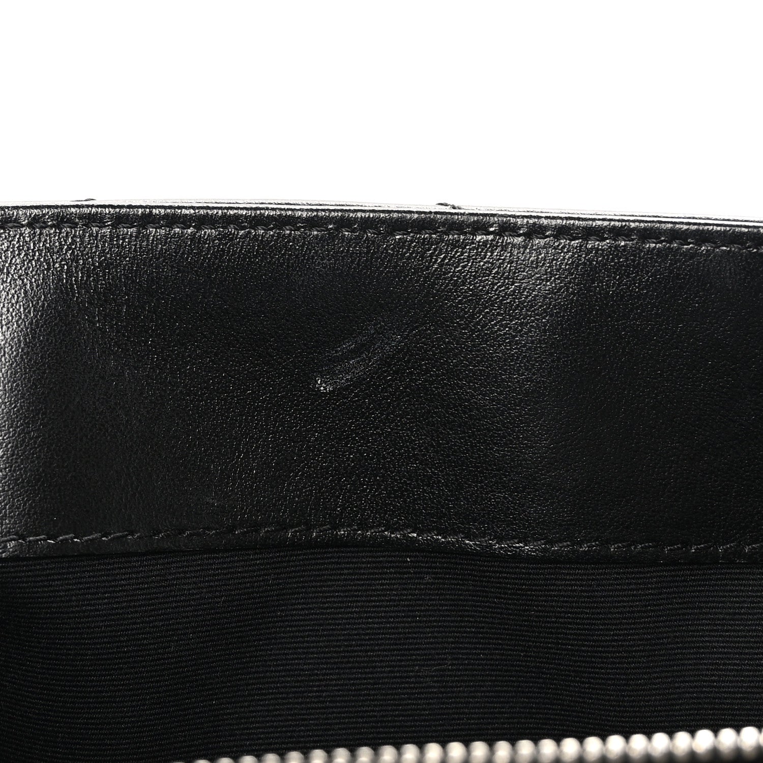 Saint Laurent Calfskin Y Quilted Monogram Medium Loulou Chain Satchel Black 11 of 12