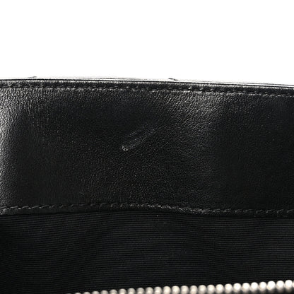Saint Laurent Calfskin Y Quilted Monogram Medium Loulou Chain Satchel Black 11 of 12