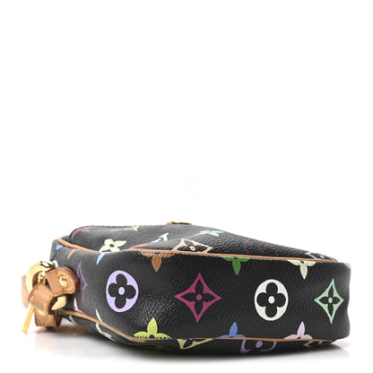Louis Vuitton Monogram Multicolor Rift Black 4 of 9