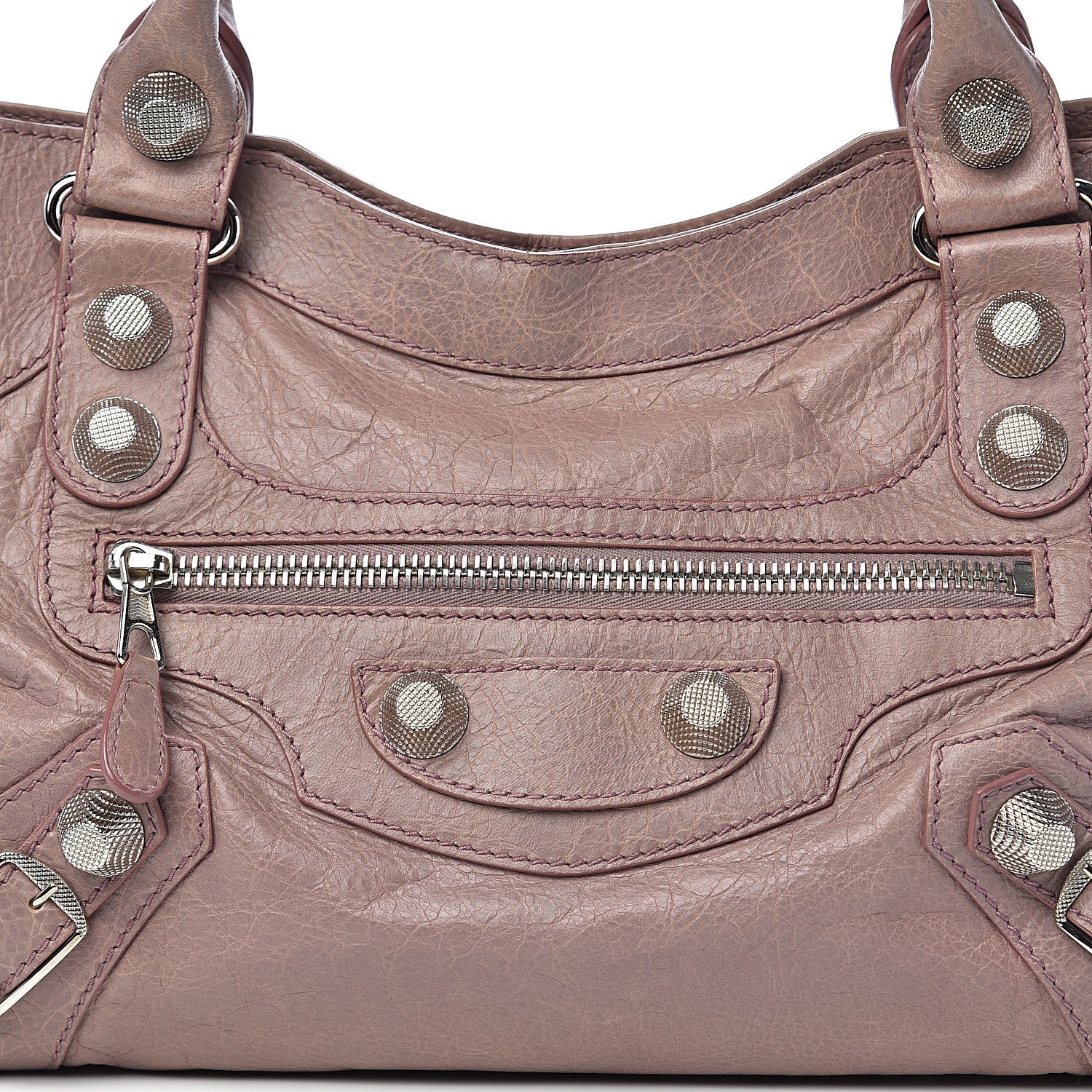 Balenciaga Agneau Giant 12 Silver Hardware City Parme 10 of 11