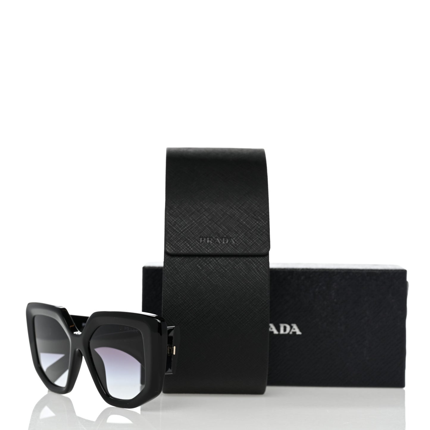 Acetate Symbole Sunglasses SPR 14Z Black
