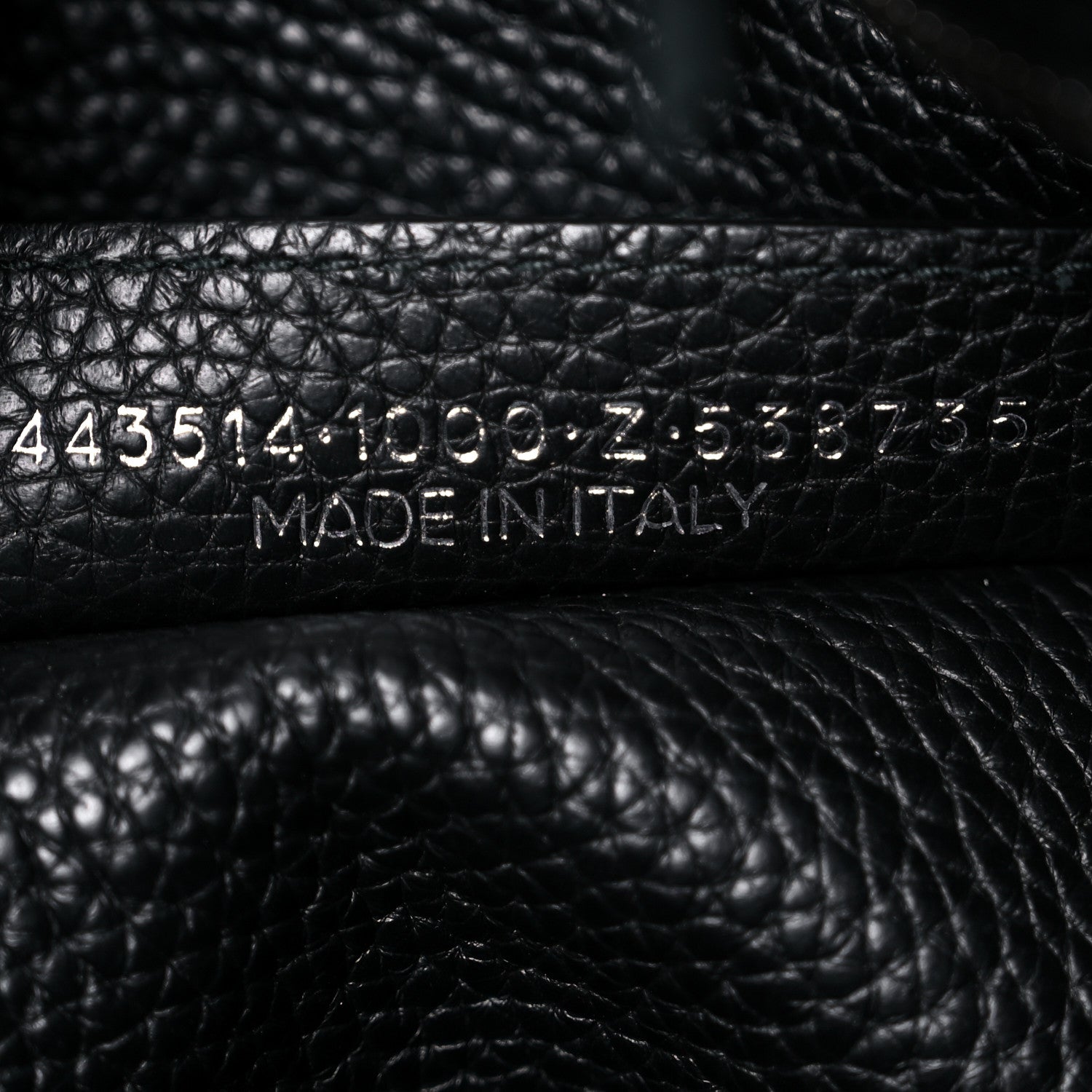 Balenciaga Veau Grana Perforated Blackout Hardware City Black 7 of 17