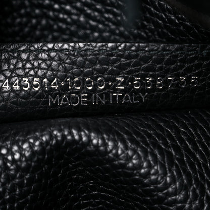 Balenciaga Veau Grana Perforated Blackout Hardware City Black 7 of 17