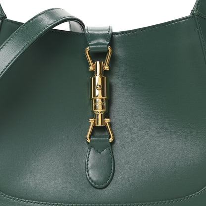 Gucci Boarded Dyana Lux Calfskin Small Jackie 1961 Hobo Emerald 8 of 10