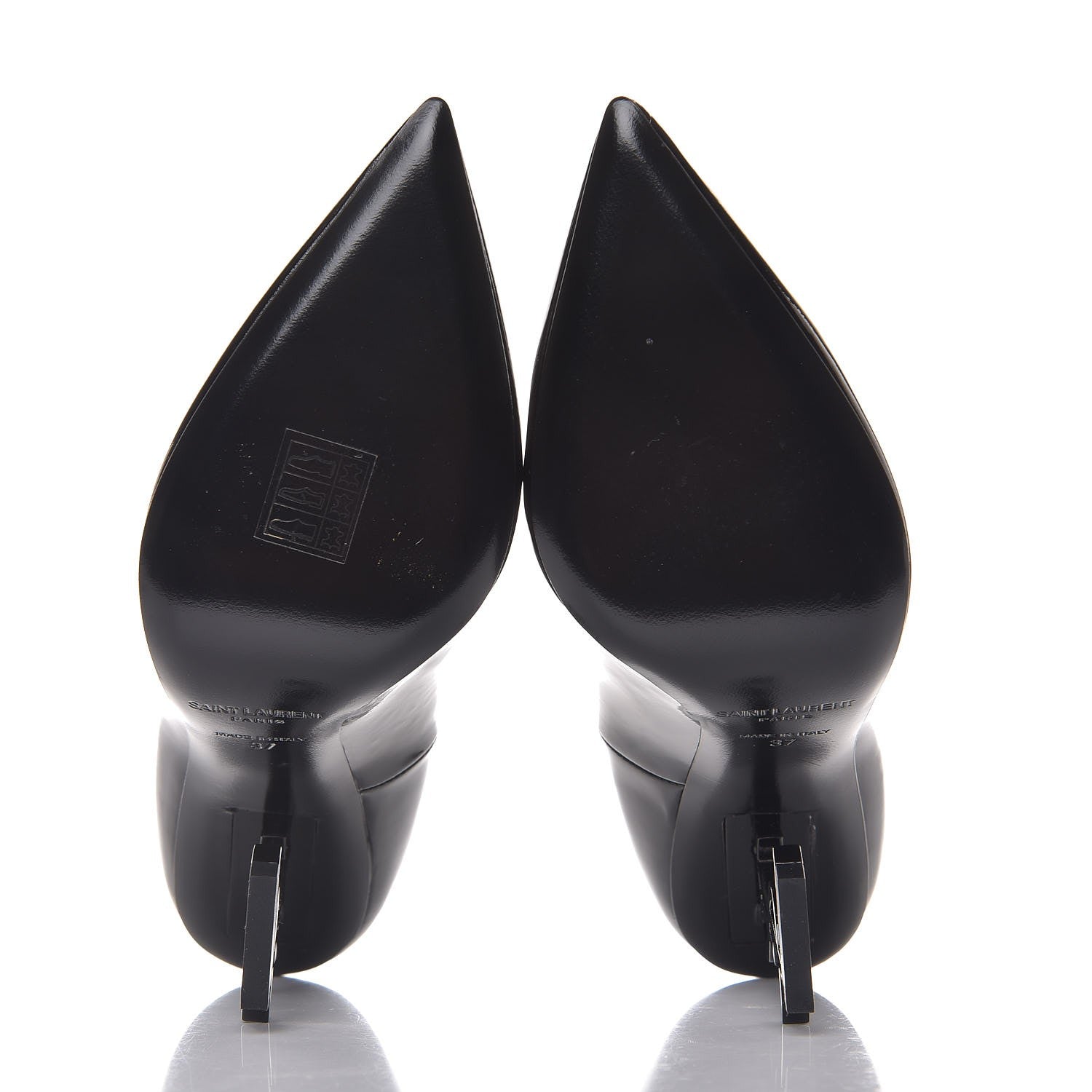 Saint Laurent Patent Opyum 100 Pumps 37 Black 5 of 10
