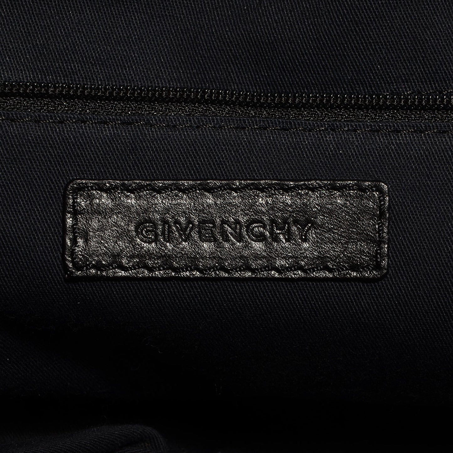 Leather Medium Pocket Nightingale Black