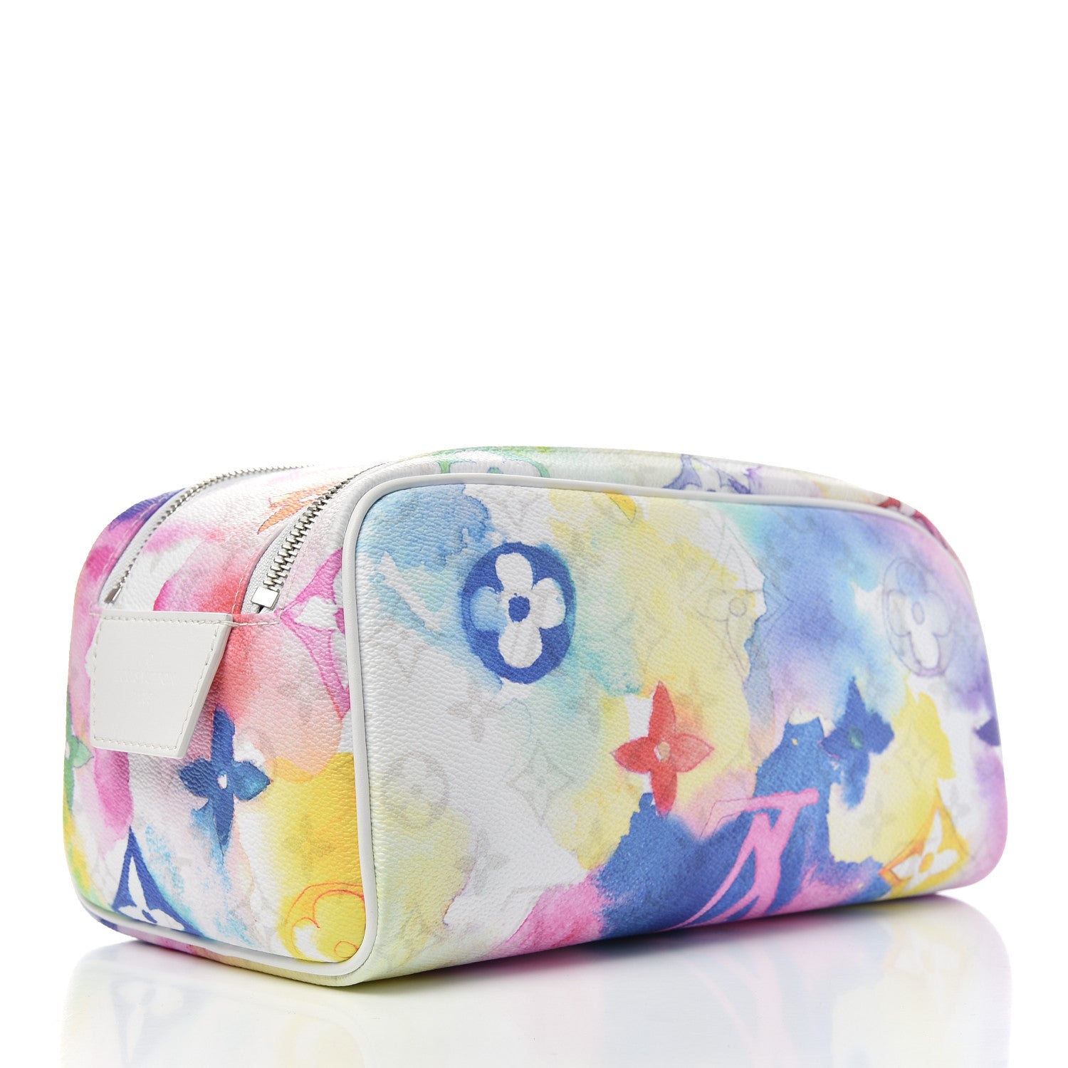 Louis Vuitton Monogram Watercolor Dopp Kit Toilet Pouch Multicolor 3 of 10