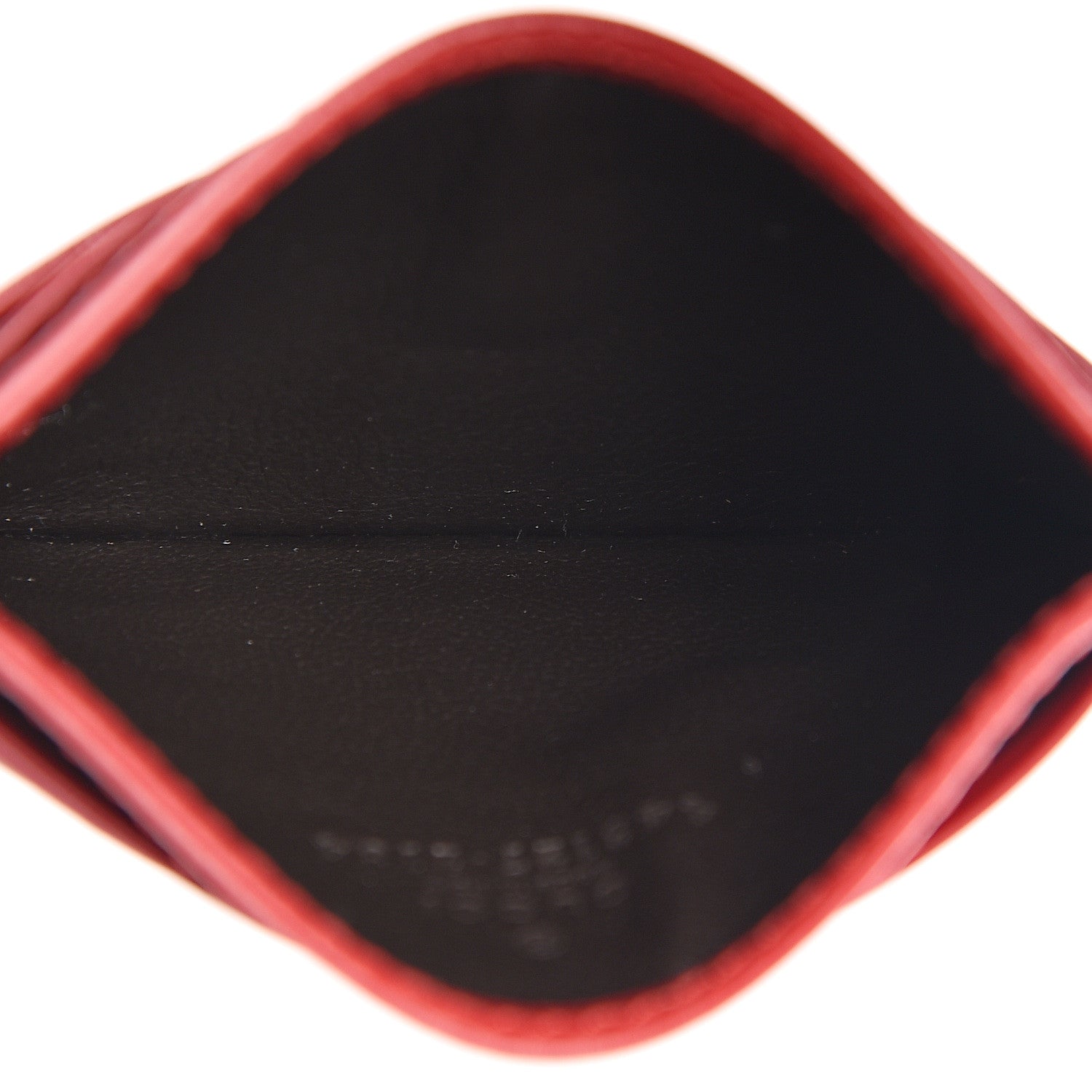 Gucci Calfskin Matelasse GG Marmont Card Holder Hibiscus Red 4 of 6