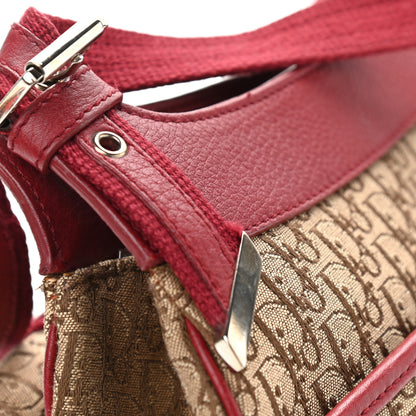 Christian Dior Monogram Tote Red 10 of 12