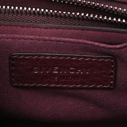 Givenchy Grained Calfskin Mini Shark Lock Oxblood Red 6 of 9