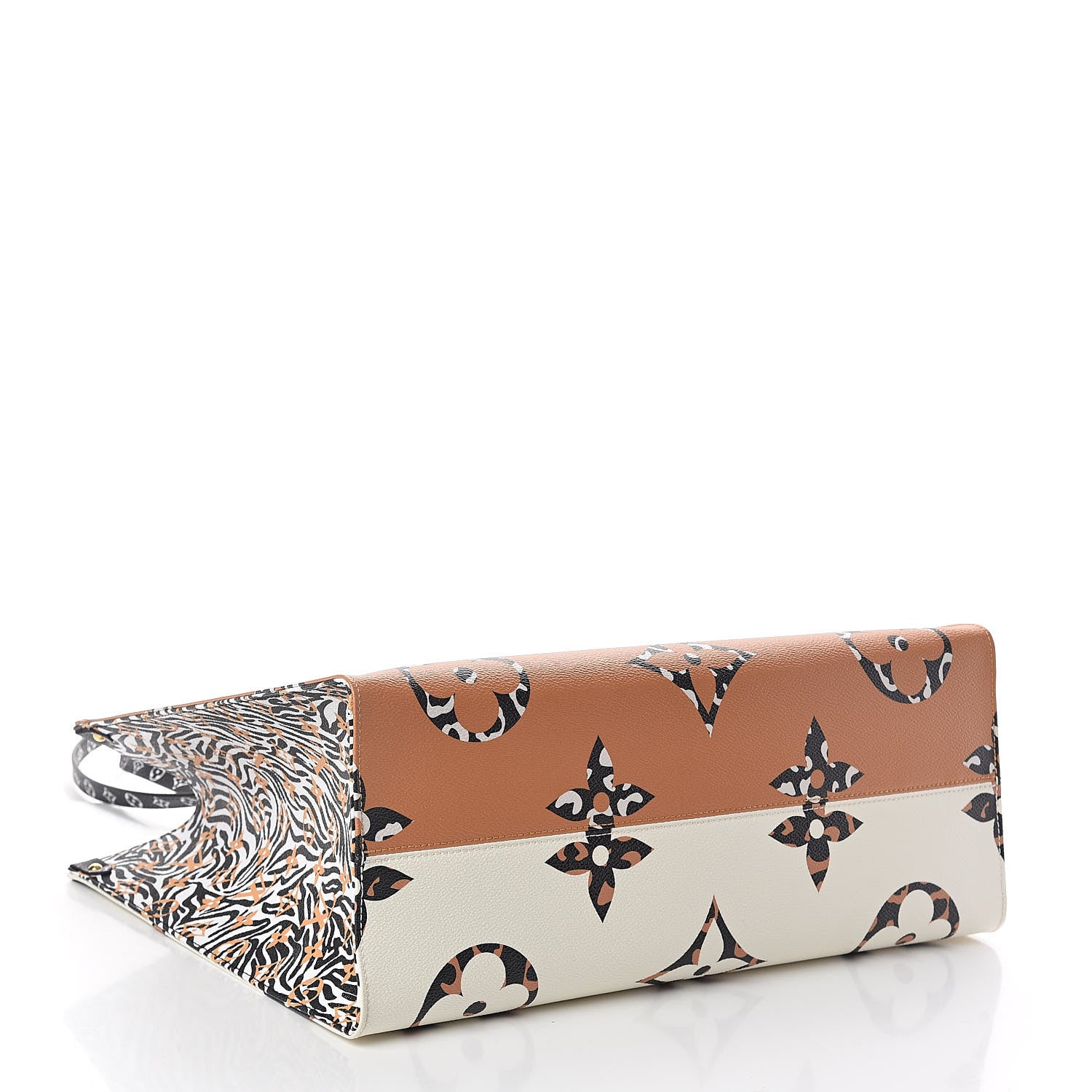Louis Vuitton Monogram Giant Jungle Onthego GM Ivory 5 of 10